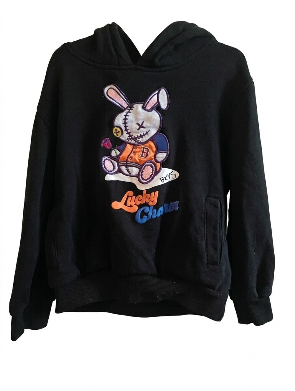 BKYS Lucky Charm Embroidered Bunny Hoodie